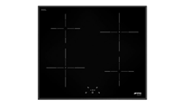 Smeg SI5641B 56cm Black Induction Hob with 4 burners with Touch Controls. Ex-Display Model