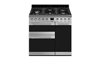 Smeg SY93-1 Dual Fuel Range Cooker Eclipse