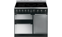 Smeg SY93IBL 90cm Electric Range Cooker with Induction Hob in Black with A/B Energy Rating.Ex-Display Model