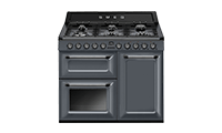 Smeg TR103GR Dual Fuel Range Cooker 