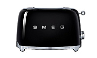 Smeg TSF01BLUK 50s Retro Style 2 Slice Toaster in Black.Ex-Display Model Smeg TSF01BLUK 50s Retro Style 2 Slice Toaster in Black.Ex-Display Model
