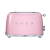 Smeg TSF01PKUK 50s Retro Style 2 Slice Toaster in Pink.Ex-Display Model