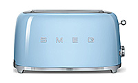Smeg TSF02PBUK 50s Retro Style 4 Slice Toaster in Pastel Blue