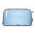 Smeg TSF02PBUK 50s Retro Style 4 Slice Toaster in Pastel Blue
