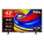 TCL 43P7L-UK 43" 4K HDR QLED Direct LED Google TV
