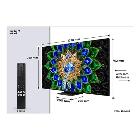 TCL 55A400U-UK 55" QD-MINI LED TV
