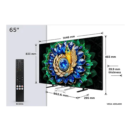 TCL 65A400M-UK 65" QD-MINI LED TV