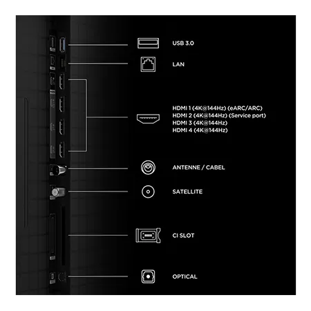 TCL 75C8L-UK 75" 4K Ultra HD QD-Mini LED Google TV