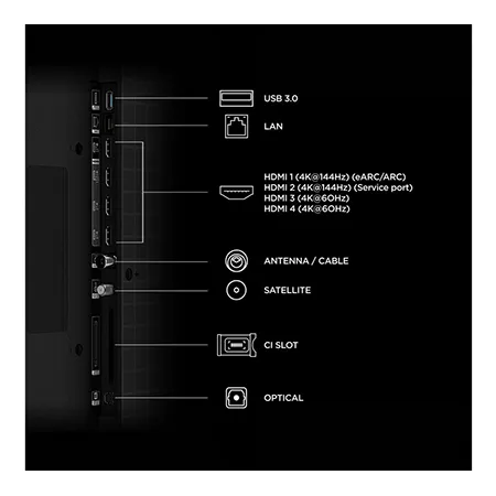 TCL 85RM7L-UK 85" 4K Ultra HD RGB MINI LED Google TV