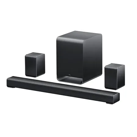 TCL S65K-UK 5.1ch with wireless subwoofer Dolby Atmos - Black