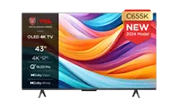TCL 43C655K 43" 4K HDR Android TV TCL 43C655K 43" 4K HDR Android TV