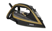 Tefal FV5696G0 Ultimate Turbo Pro Steam Iron - Black & Gold Tefal FV5696G0 Ultimate Turbo Pro Steam Iron - Black & Gold