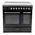 Tesla T90DCRCB 90cm Ceramic Range Cooker - Black