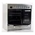 Tesla T90DCRCSS 90cm Professional Ceramic Electric Range Cooker in Stainless Steel