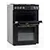 Tesla TMRDF60B 60cm Mini Dual Fuel Range Cooker  in Black Colour
