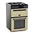 Tesla TMRDF60C 60cm Mini Dual Fuel Range Cooker in Cream Colour