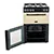 Tesla TMRDF60C 60cm Mini Dual Fuel Range Cooker in Cream Colour
