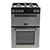 Tesla TMRDF60SS 60cm Mini Dual Fuel Range Cooker in Stainless Steel