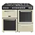 Tesla T100MCDFRCC 100cm Dual Fuel Range Cooker in Cream Colour