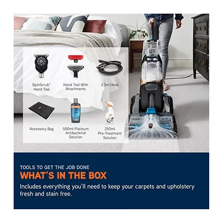 Vax CDCW-SWXC Platinum SmartWash Classic - Silver & Blue