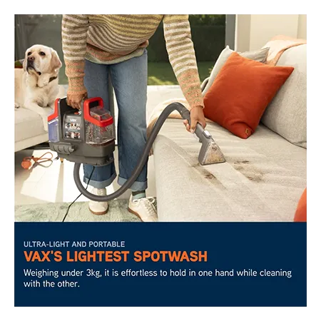 Vax CDSW-MCXS SpotWash Mini - Grey & Red