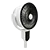 Vybra VS001-OF Oscillator Dual Height Tilt & Swing Oscillating Fan - White