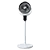 Vybra VS001-OF Oscillator Dual Height Tilt & Swing Oscillating Fan - White