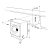 Whirlpool BIWDWG961484 9/6kg 1400rpm Built In Washer Dryer - White