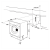 Whirlpool BIWMWG91484 Integrated Washing Machine