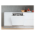 Whirlpool WIO3O33PLESUK Full Size 14 place Settings Built-in Dishwasher - Silver