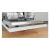 Whirlpool WIO3O41PLESUK Full Size 14 Place Settings Built-in Dishwasher - Silver