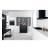 Whirlpool WQ9IFO1BXUK Fridge Freezer - Black Steel