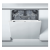 Whirlpool WIC3C26NUK Integrated Dishwasher: in Silver