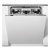 Whirlpool WIO3O33PLESUK Full Size 14 place Settings Built-in Dishwasher - Silver