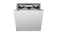 Whirlpool WIO3O41PLESUK Full Size 14 Place Settings Built-in Dishwasher - Silver Whirlpool WIO3O41PLESUK Full Size 14 Place Settings Built-in Dishwasher - Silver