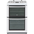 Zanussi ZCV553MWC Electric Cooker with Double Oven 4 Zone Hob and Programmer Zanussi ZCV553MWC Electric Cooker with Double Oven 4 Zone Hob and Programmer