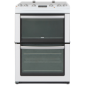 Zanussi ZCV667MWC Electric Cooker with Double Oven 4 Zone Ceramic Hob and Programmer Zanussi ZCV667MWC Electric Cooker with Double Oven 4 Zone Ceramic Hob and Programmer