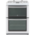 Zanussi ZCV667MWC Electric Cooker with Double Oven, 4 Zone Ceramic Hob and Programmer