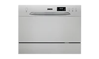 Zanussi ZDM17301SA In Column Compact Dishwasher Silver