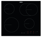 Zanussi ZHRX643K 59cm Ceramic Hob - Black Zanussi ZHRX643K 59cm Ceramic Hob - Black