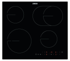 Zanussi ZHRX643K 59cm Ceramic Hob - Black