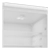 Zenith ZCS4582W 54cm 50/50 Manual Fridge Freezer