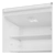 Zenith ZCS4582W 54cm 50/50 Manual Fridge Freezer