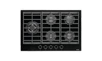 gorenje GTW761UB 75 cm Gas Hob with Cast Iron Pan Supports gorenje GTW761UB 75 cm Gas Hob with Cast Iron Pan Supports