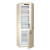 gorenje ONRK193C Gorenje Retro Collection ONRK193R 60/40 Frost Free Fridge Freezer - Cream. Ex-Display Model