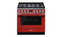 smeg CPF9GPR Dual Fuel Range Cooker