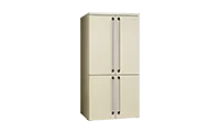 smeg FQ960P5 American Fridge Freezer-Cream
