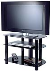 sona AVCR323BLK 3 Shelf Support for LCD & Plasma Screens up to 32"
